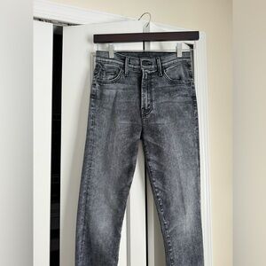 MOTHER Insider Crop Step Fray Jeans